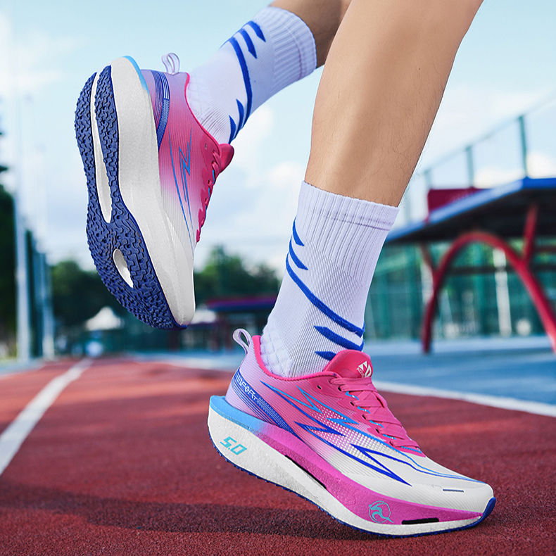 Thumbnail: Shadow Jet 5.0 Rocker Sneakers with breathable mesh upper, rocker sole, cushioned midsole, and lightweight athletic design fo