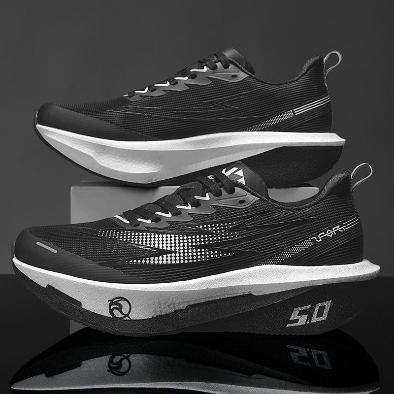 Thumbnail: Shadow Jet 5.0 Rocker Sneakers with breathable mesh upper, rocker sole, cushioned midsole, and lightweight athletic design fo