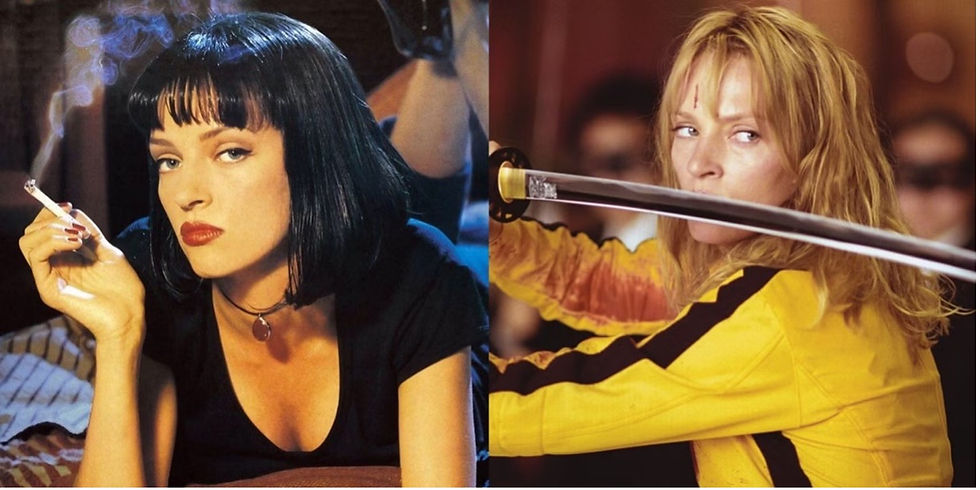 Tarantino has his own way of introducing femme fatales.