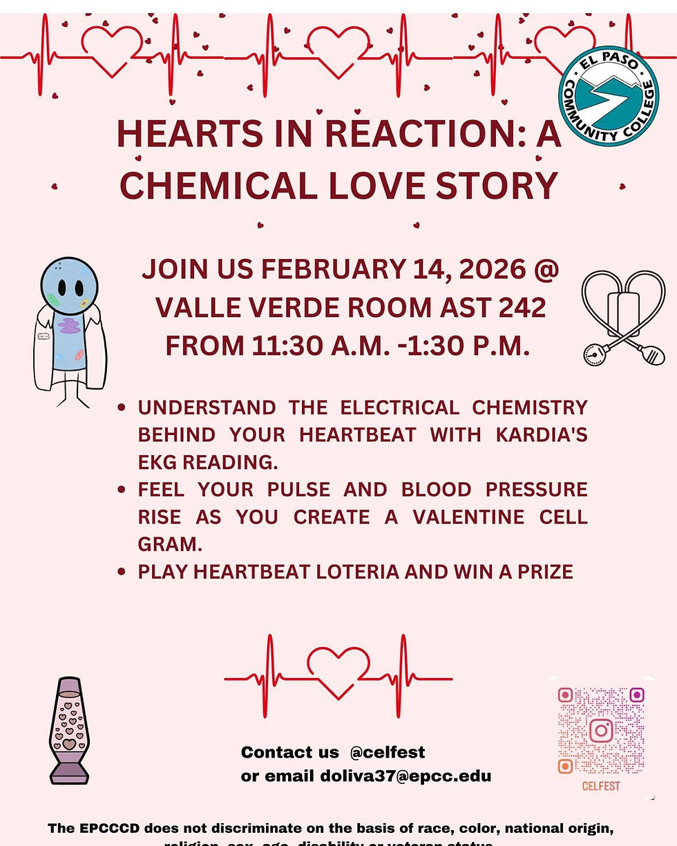 Hearts in Reaction Saturday, Feb. 14, VV AST 242 11:30-1:30