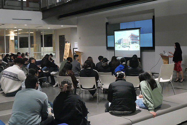 First lecture of the semester from the EPCC Architecture Society