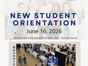 Nursing New Student Orientation Tuesday, June 16, RG Little Temple, 11:30-1