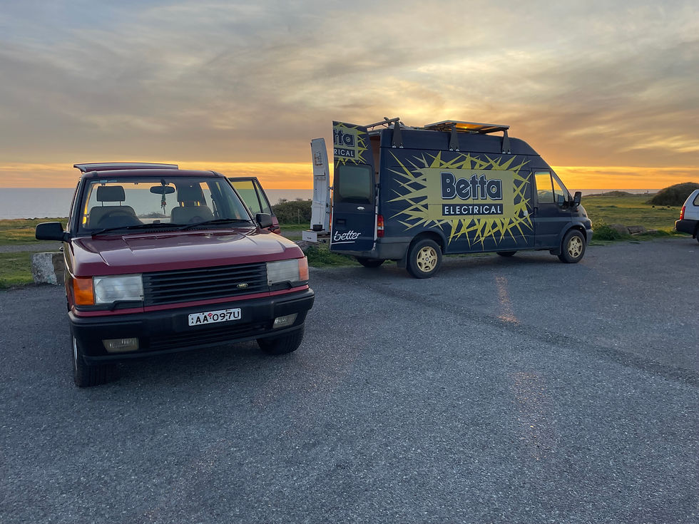 My friend's and my own house on wheels