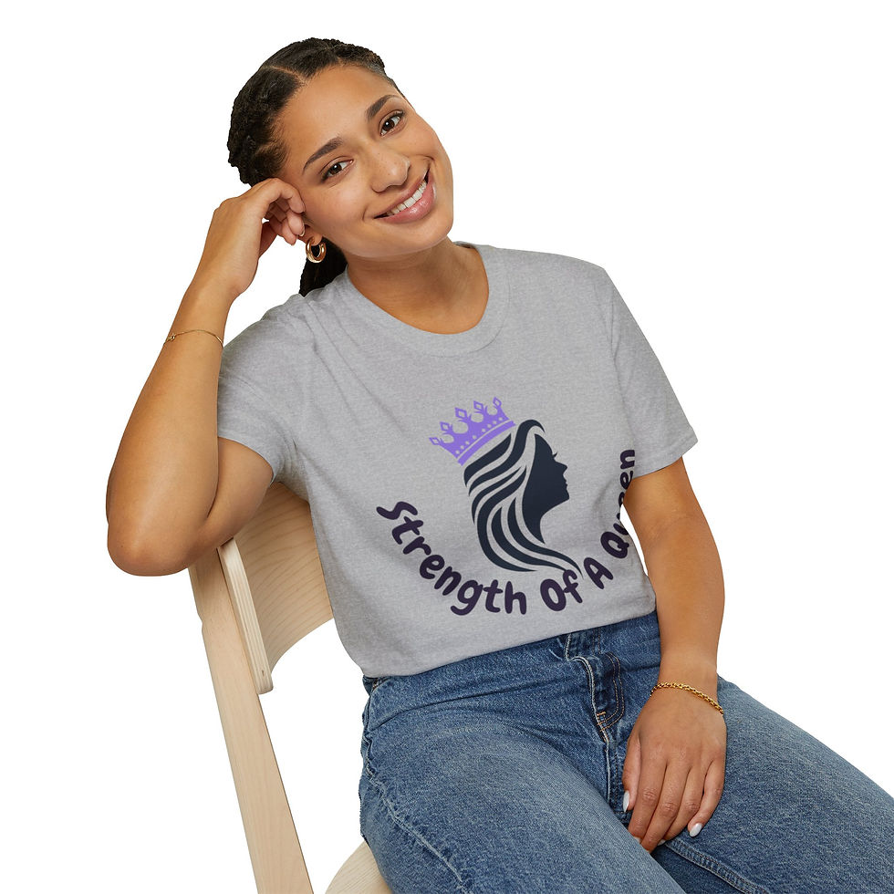 Thumbnail: Crowned in Purpose – The Official Strength of a Queen T-Shirt