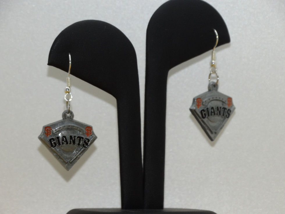 Thumbnail: San Francisco Giants Baseball Earrings