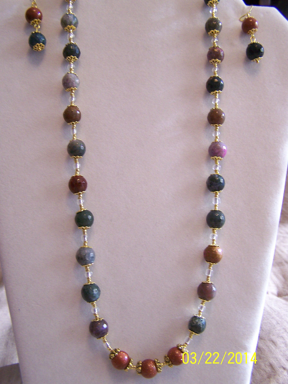 Thumbnail: Earth Collage Necklace