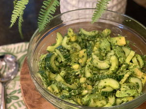Cucumber Avocado Salad