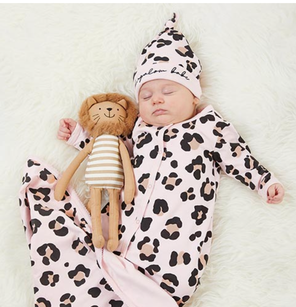 Newborn Cheetah Gown