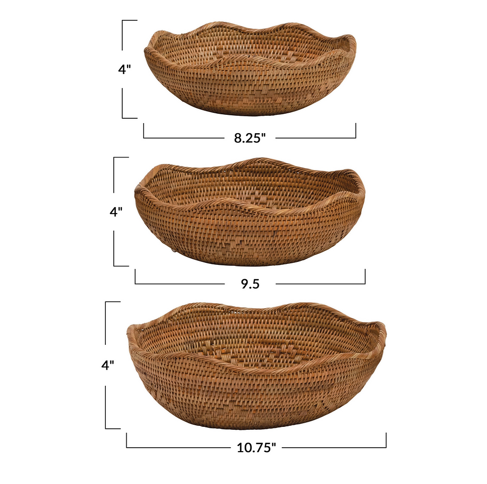 Thumbnail: Hand Woven Rattan Baskets
