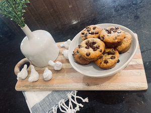 Don't Make me Share Banana Chocolate Chip Muffins