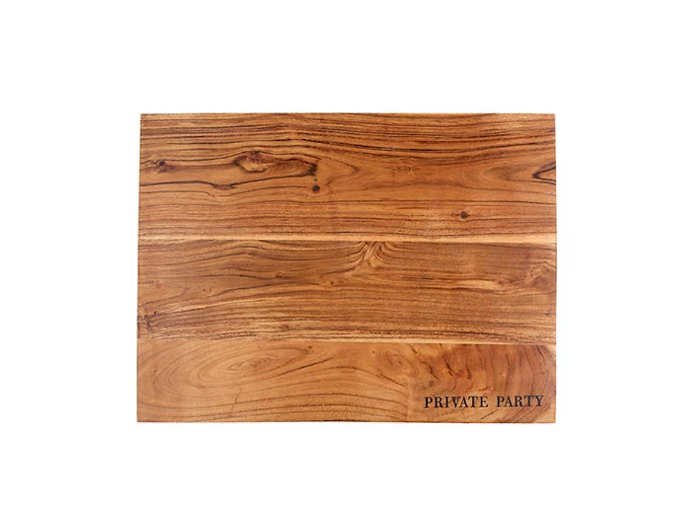 Private Party Serving Board