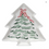 Thumbnail: Stoneware Tree Shaped Plate w/ Christmas Tree