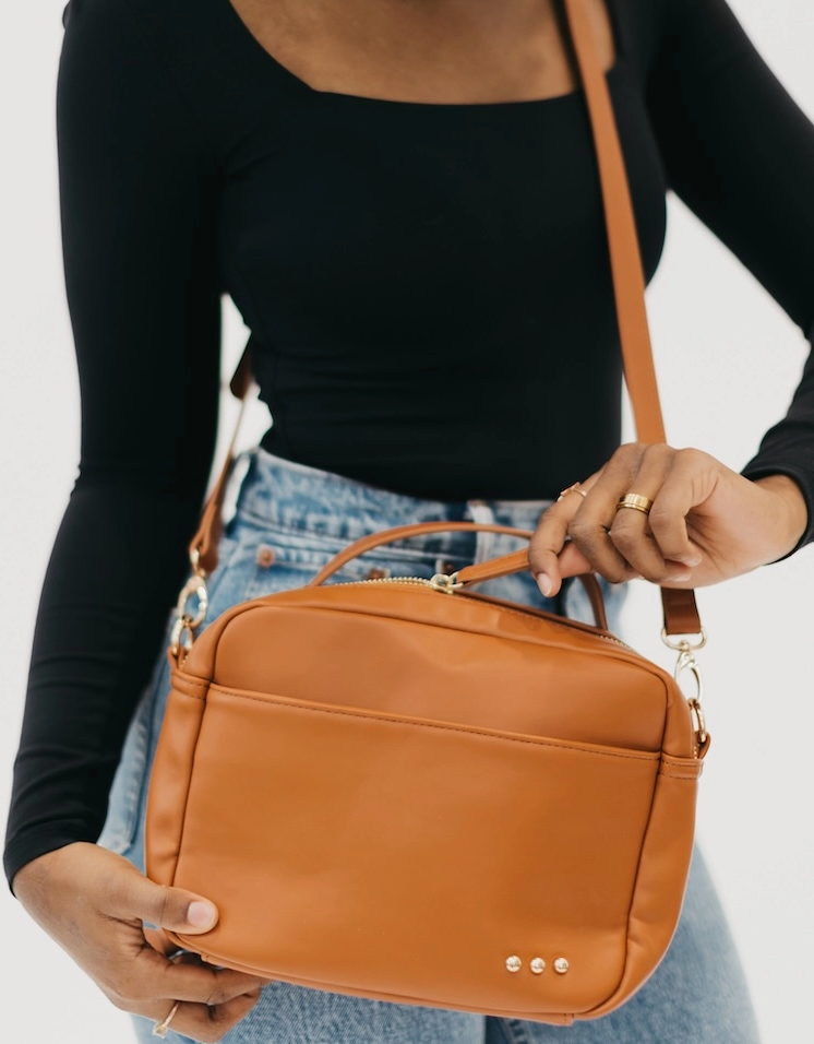 Harriet Handle Crossbody & Shoulder Bag, Brown