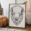 Thumbnail: Earl Bison Head Wood Sign