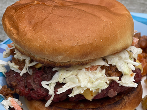 A full Caroline Burger Grill Out