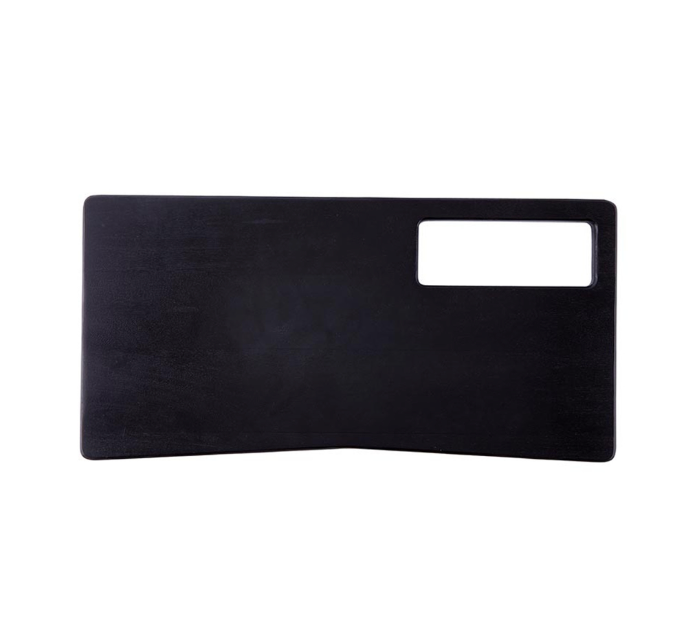 Black Organic Handle Board - Side Handle