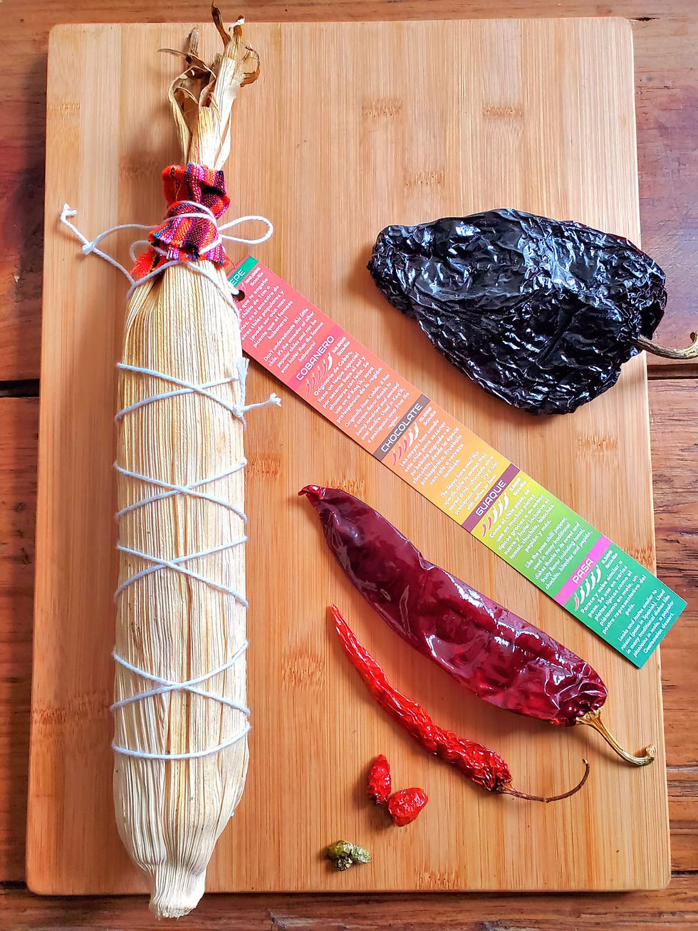 Miniatura: XIBALBA - Set de 5 Chiles Guatemaltecos Premium