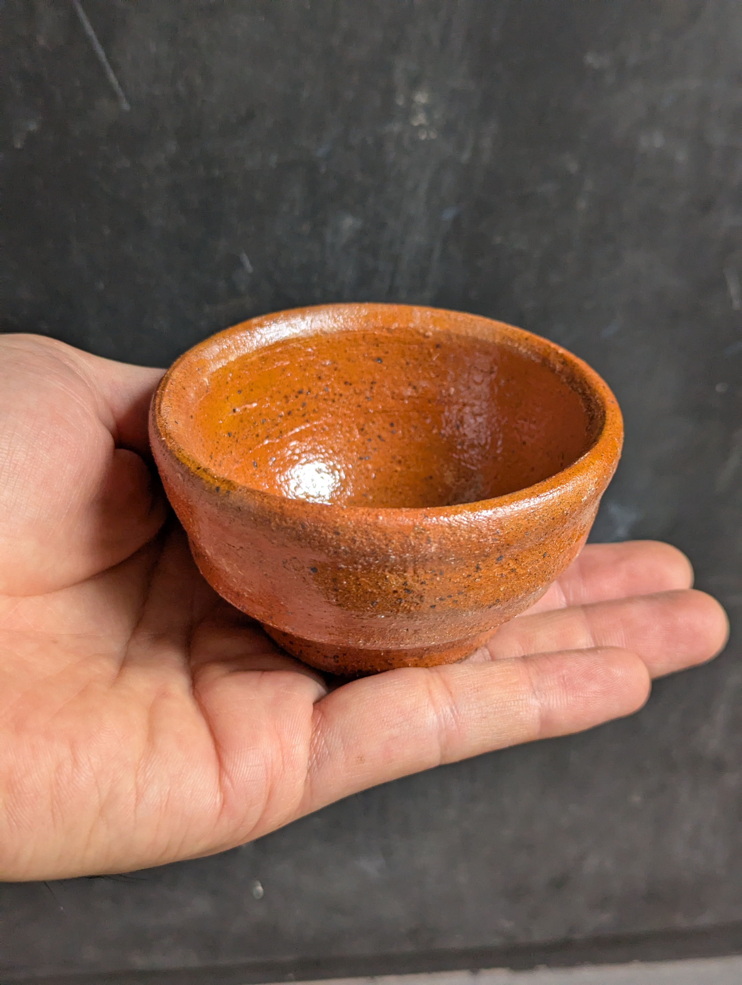 [Por Mayor] Pocillo de barro artesanal, 3oz