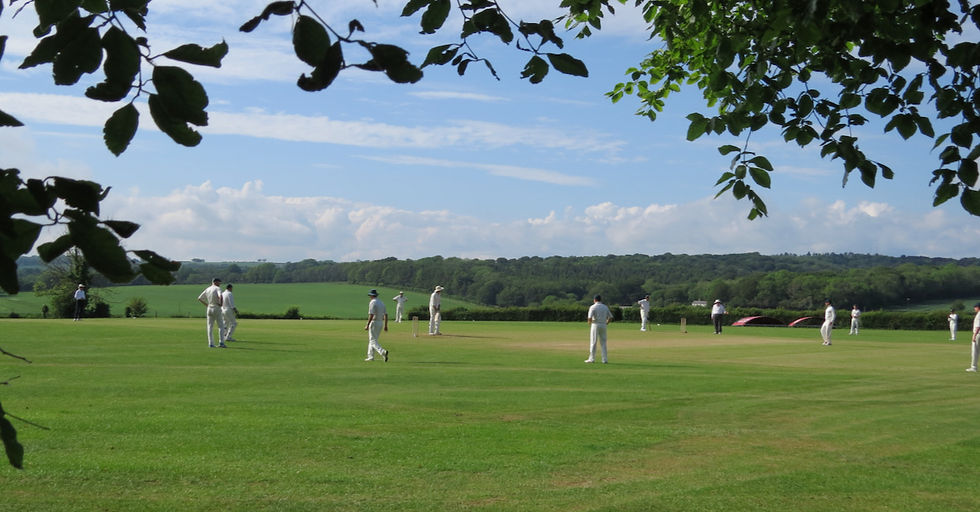 Broadhalfpenny Down, the birthplace of cricket as we know it. Photo: Hendersuk