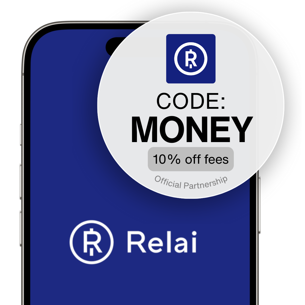 Relai Empfehlungscode 2026: 10% auf Gebühr mit Code