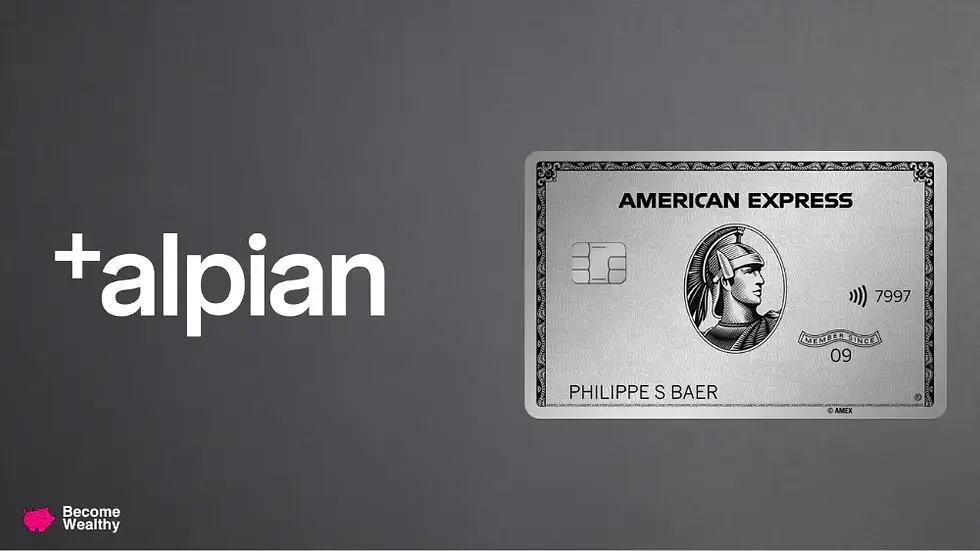 Alpian x American Express Platinum Card