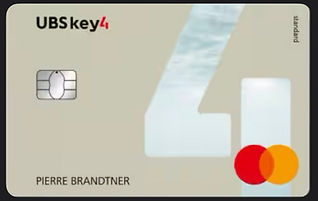 Carta di credito UBS key4 carta standard