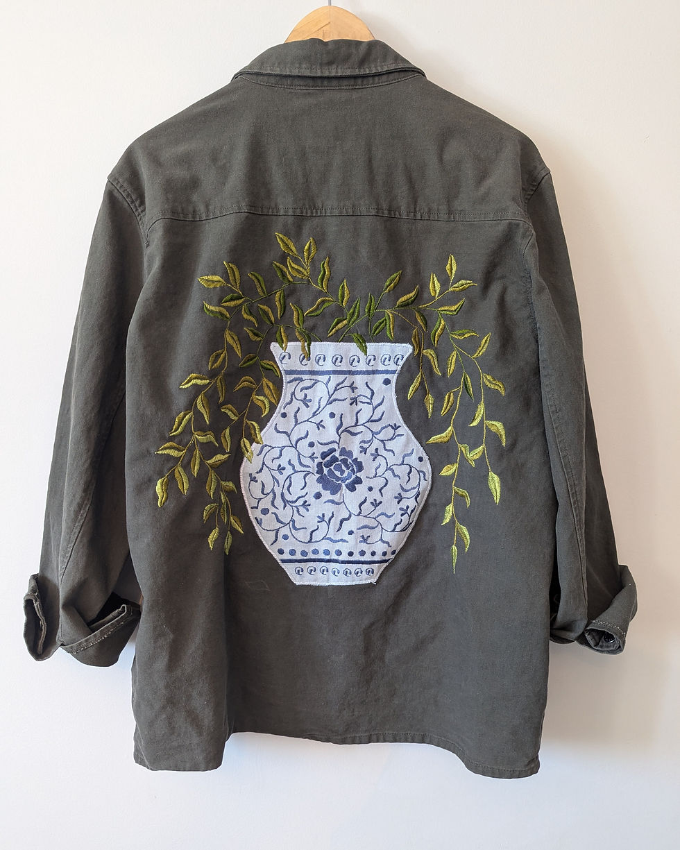 Miniature : Upcycled - china shirt