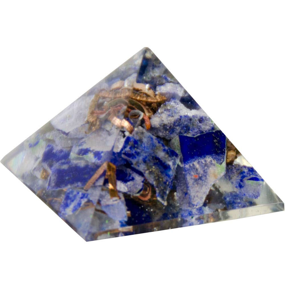 Orgone Resin Pyramid Lapis - Third Eye Chakra (Each)