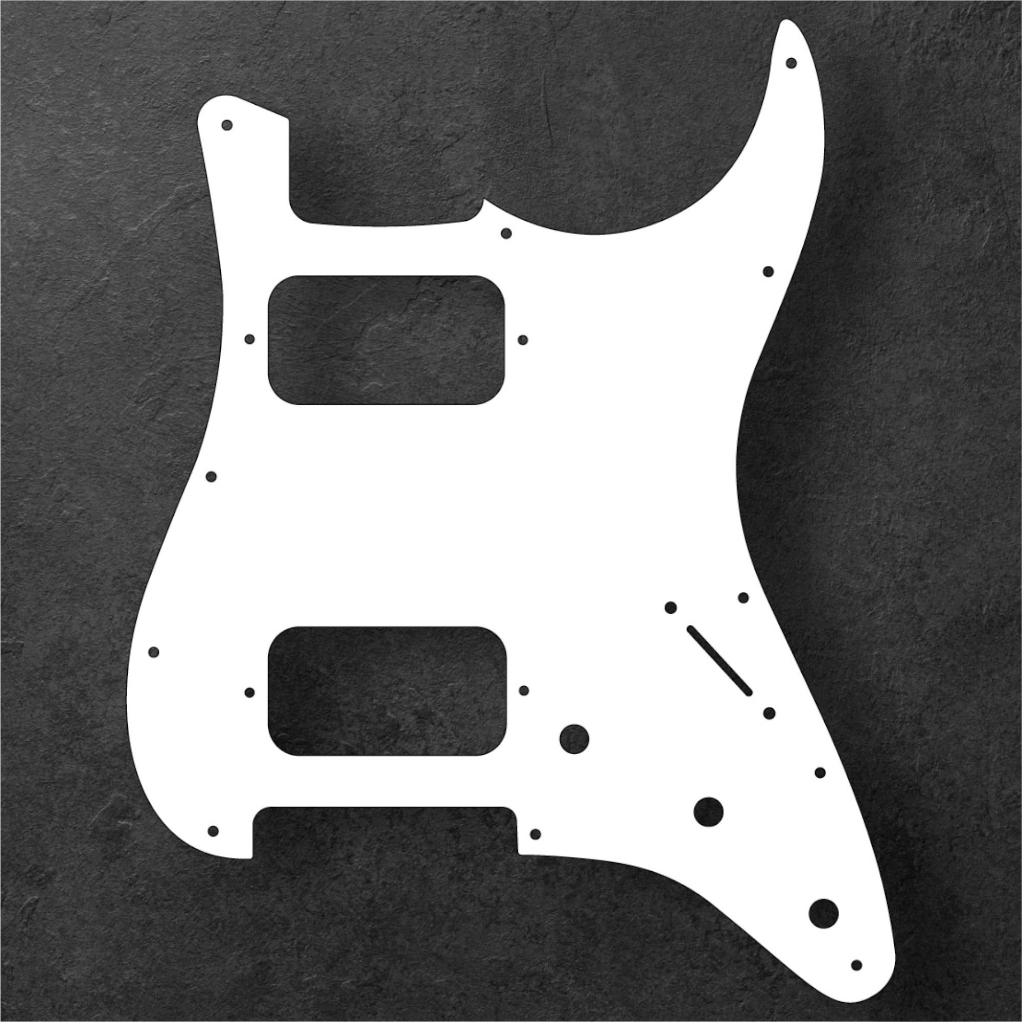 彩弦堂 ピックガード STタイプ HH USA 11穴 カラー選択