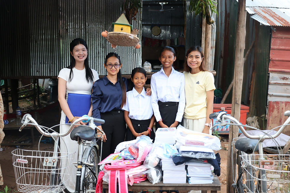 Distribution of school supplies