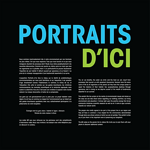 Exposition Portraits d'ici 