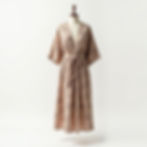 Desenli Kimono Elbise