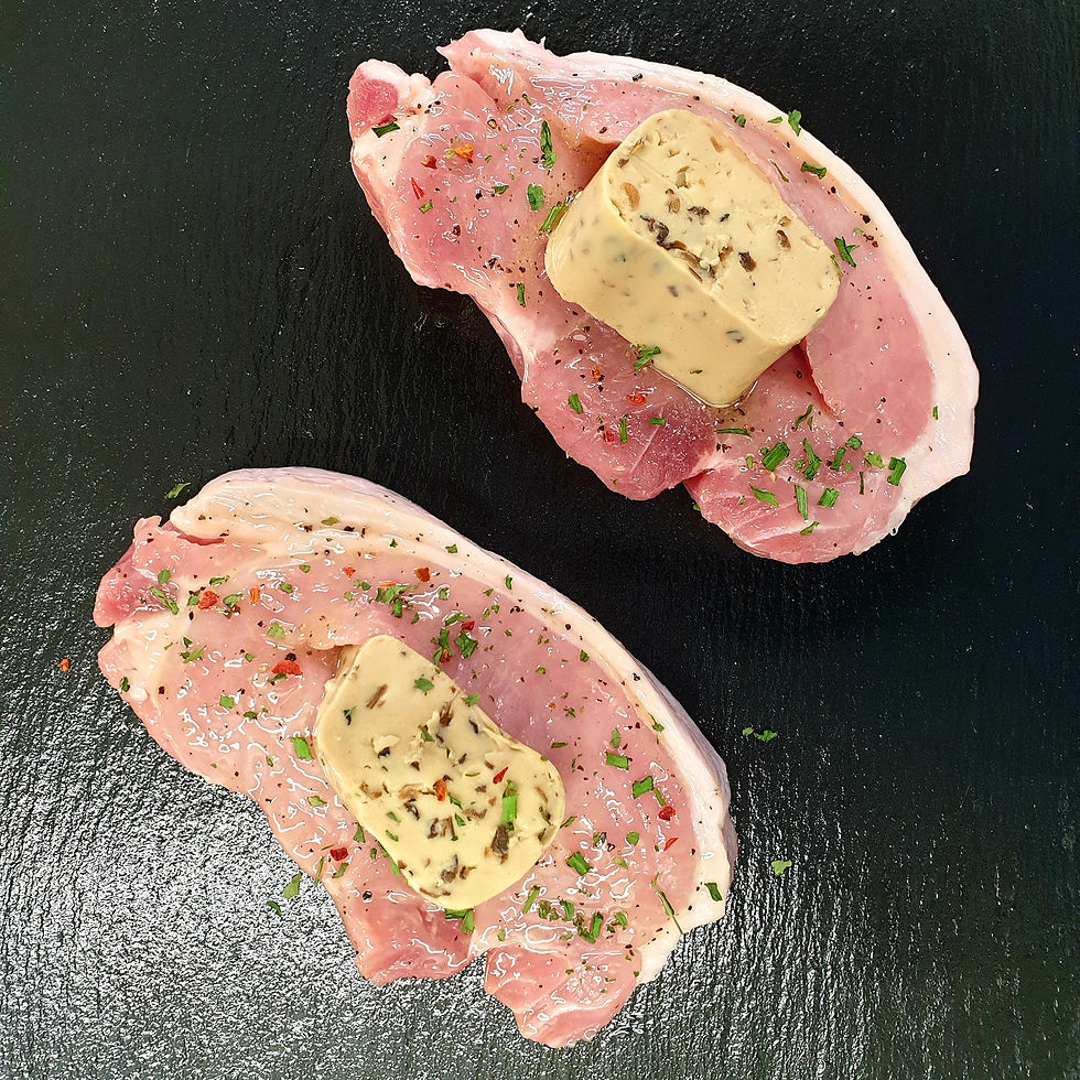 Mushroom Pork Steaks