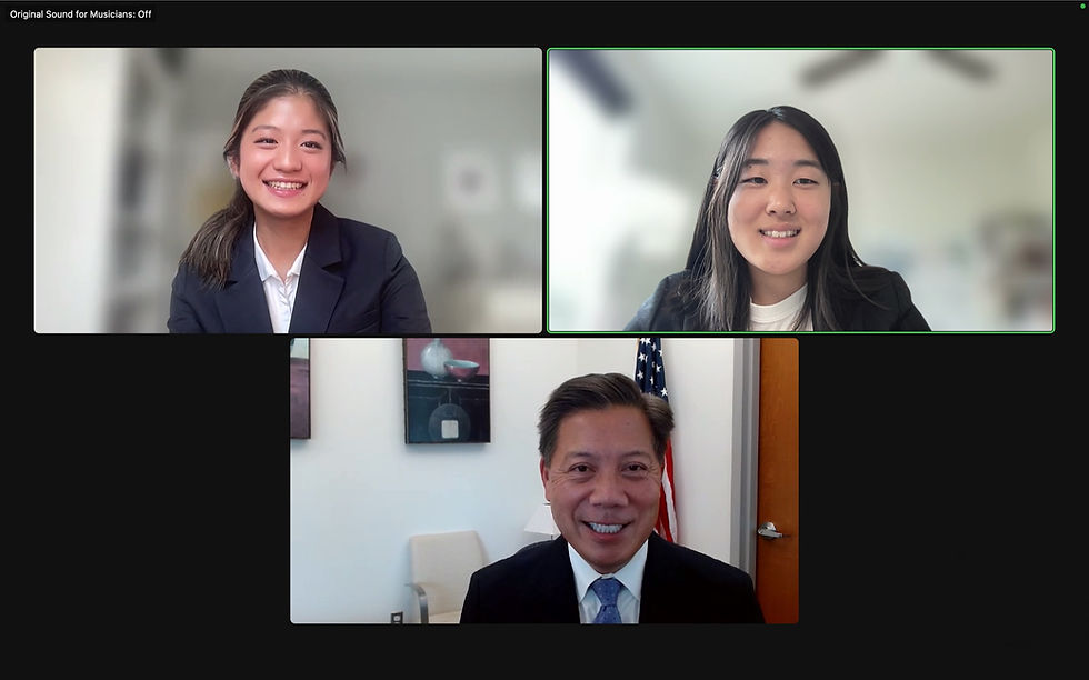 Youth Engagement in Global Issues: Insights from Ambassador Christopher Lu