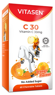 VITASEN C30 Chewable Tablet - 60's Box (Right)(S).png