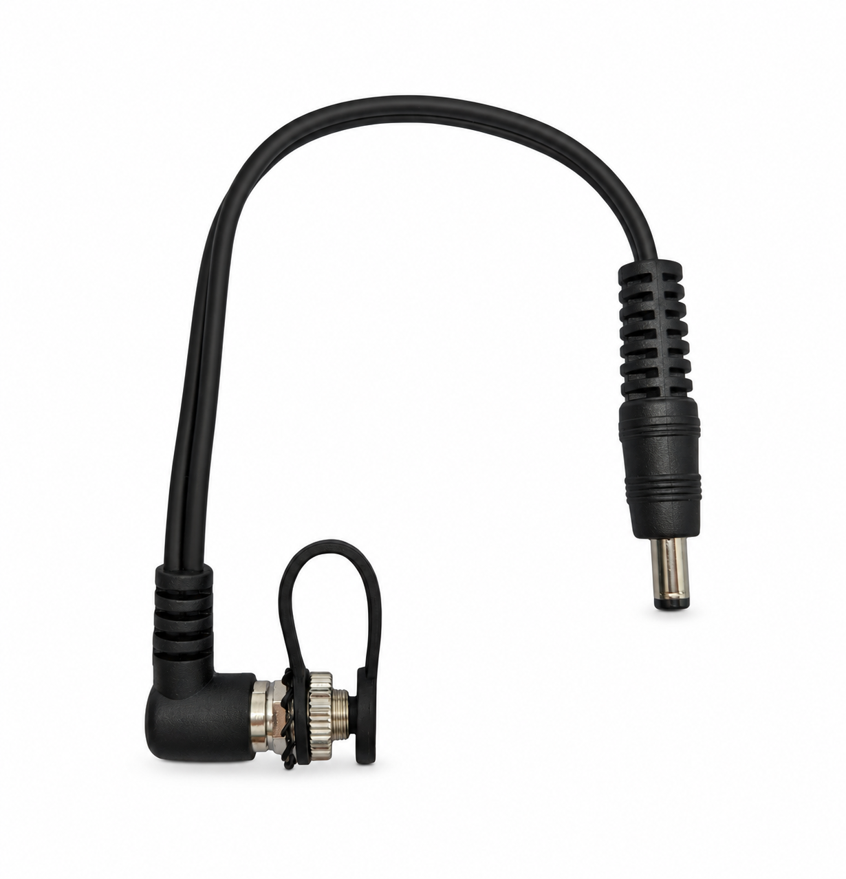 12V panel mount port with DC power connector cable