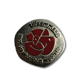 1 maj-märket 2002 – ”Tillsammans mot klyftor och egoism”.