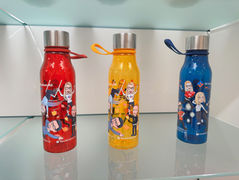 Vattenflaskor med tryck