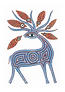 Bhil art turned into motifs