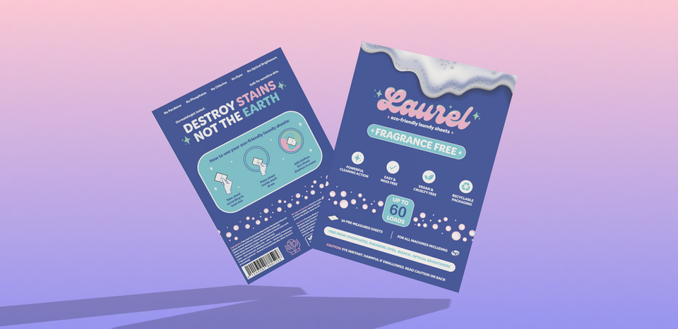 At Laurel, we believe small swaps can lead to big change. Our mission is to reduce household waste and plastic pollution by offering smart, sustainable alternatives to everyday essentials—starting with laundry. We’re here to freshen up your routine with cleaner ingredients, zero-waste packaging, and a lighter footprint on the planet.