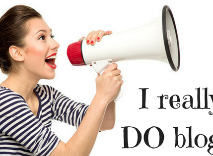 I REALLY Do Blog. . .