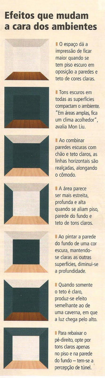 7 efeitos que podem mudar a cara de um ambiente
