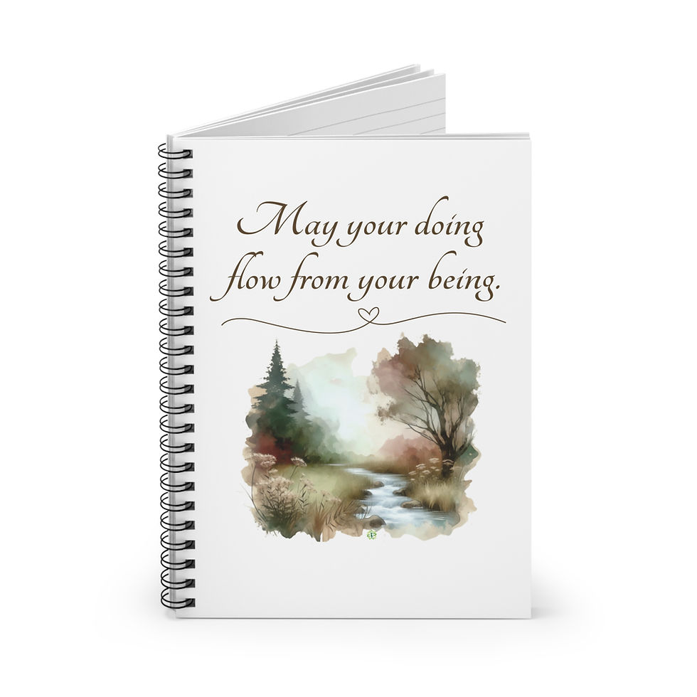 Thumbnail: Flowing Stream Spiral Notebook - Ruled Line