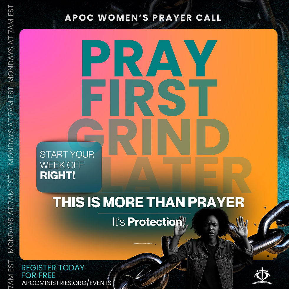 Women’s Prayer Call 