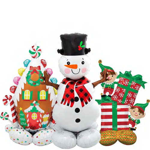 4 ft air filled holiday balloon | PD Balloons