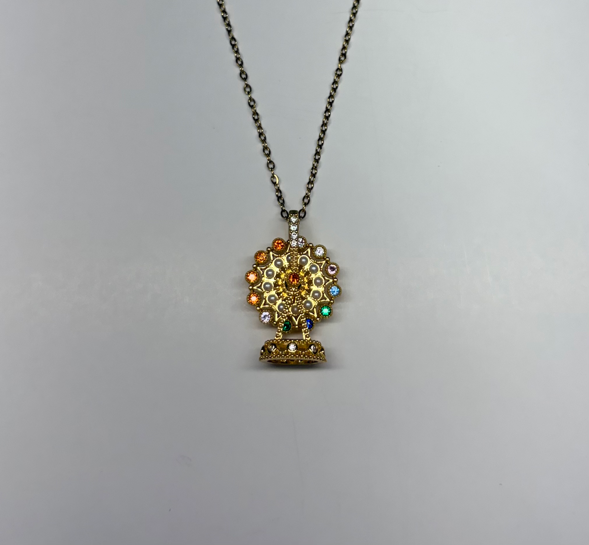 Ferris Wheel Necklace (145)