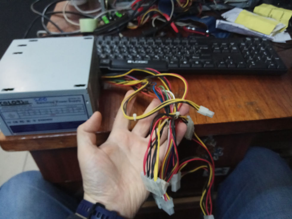 Миниатюра: Colorsit 330W ATX12V p4 блок питания Б\У для стационарного ПК Код (037)