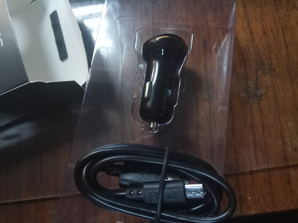 Миниатюра: Автомобильное зарядное устройство Evoc 2USB  2.4A  + Кабель Микро USB (код 029)