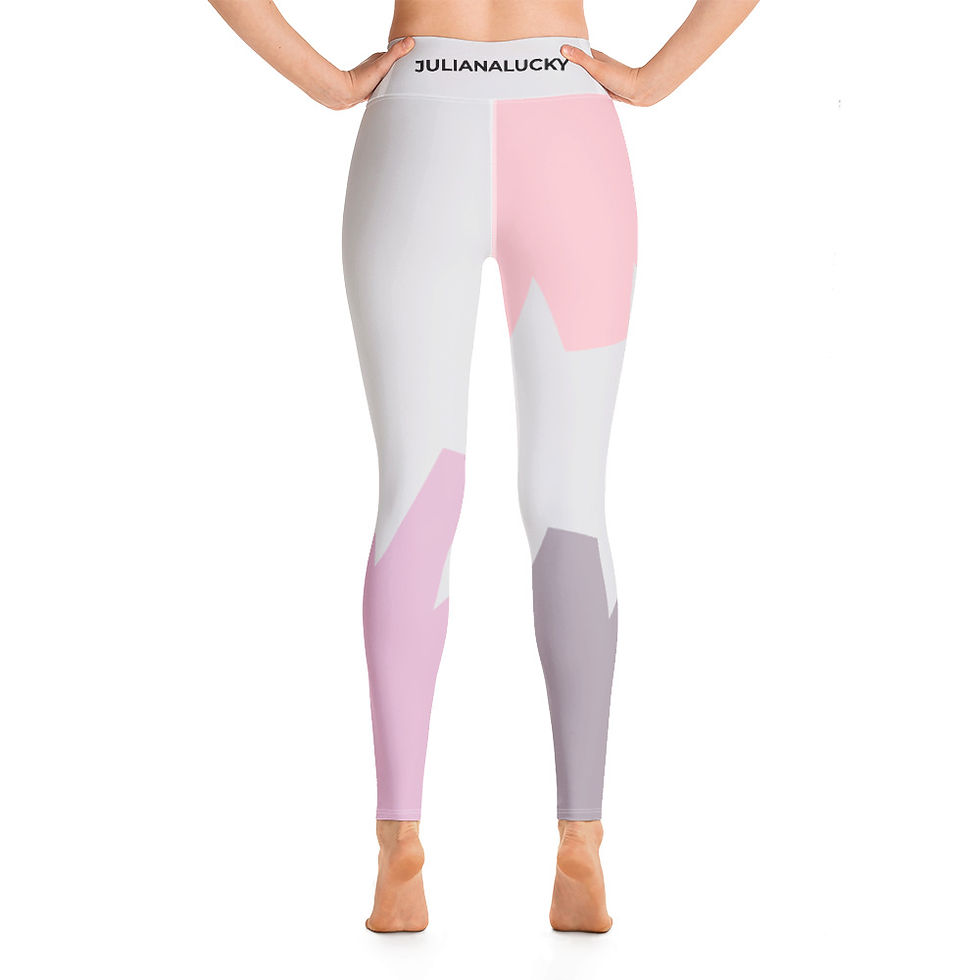 Thumbnail: Pink Yoga Leggings