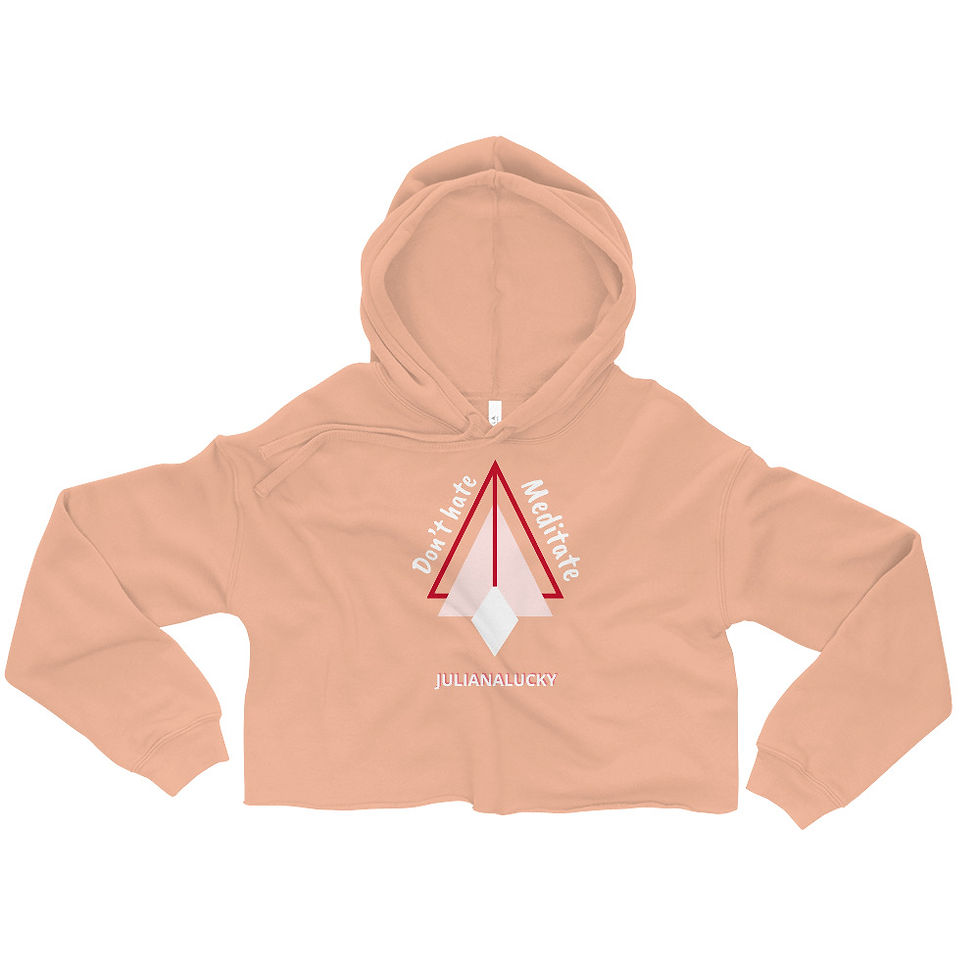 Thumbnail: Don't Hate 👉🏻Meditate Hoodie